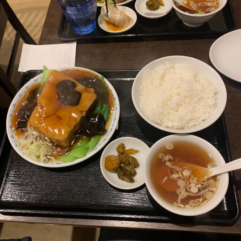 角煮定食(四つ角飯店)