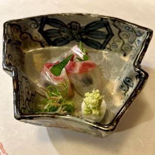 鯛の昆布締め