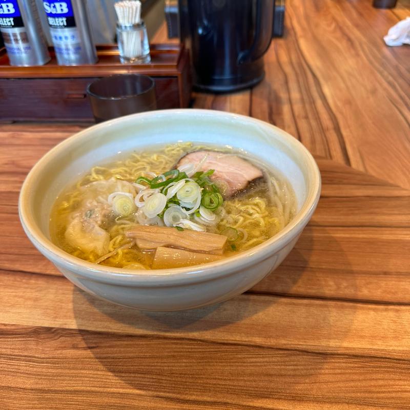 塩らーめん　大盛(らーめん 田中商店 )