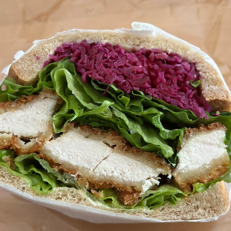 しそ香るチキンカツ(パークサウスサンドイッチ)