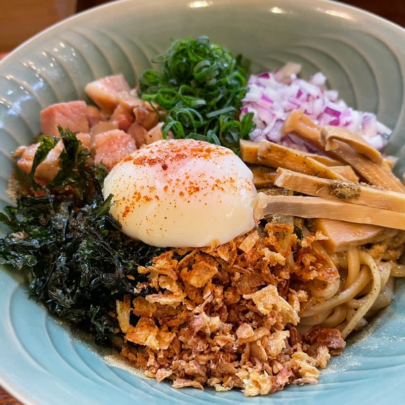 まぜそば　大盛り　ご飯付(福住拉麺店 子の日)