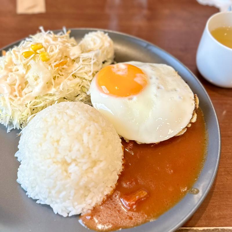 ロコモコ(ハンバーグ)(珈琲館 理維 （コーヒーカン・リイ）)