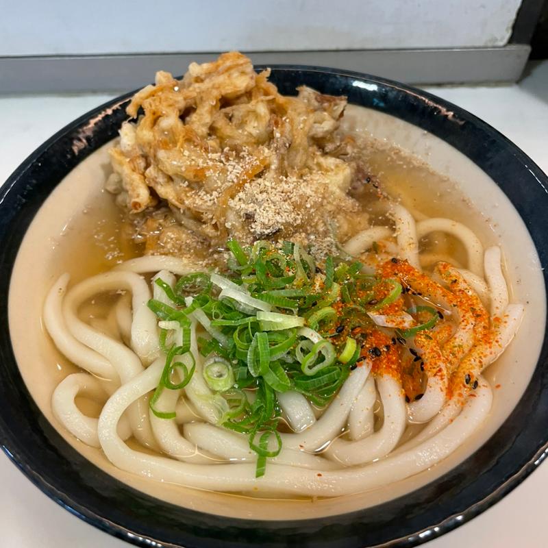 ごぼう天うどん(星のうどん （ほしのうどん）)