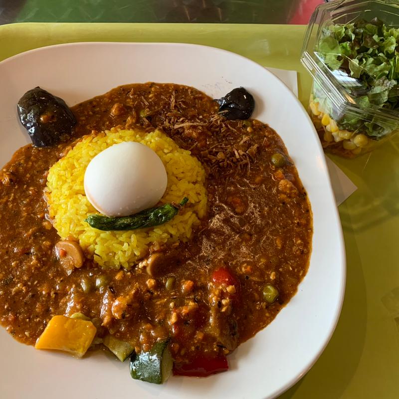 キーマカレープレート(ハピネス・カフェ （HAPPINESSCAFE）)