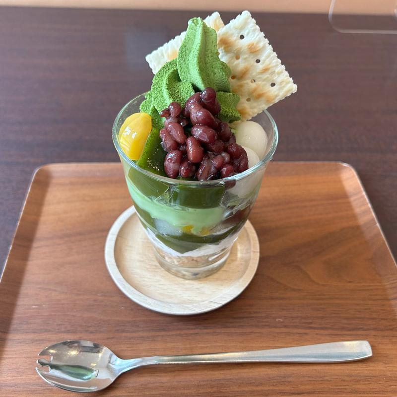 抹茶そふとぱふぇ(MAIKO茶ブティック （マイコティーブティック）)