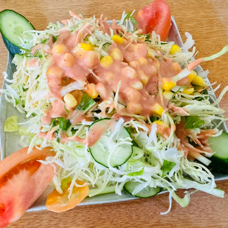 サラダセット(ラムじいさんのインドカレー)