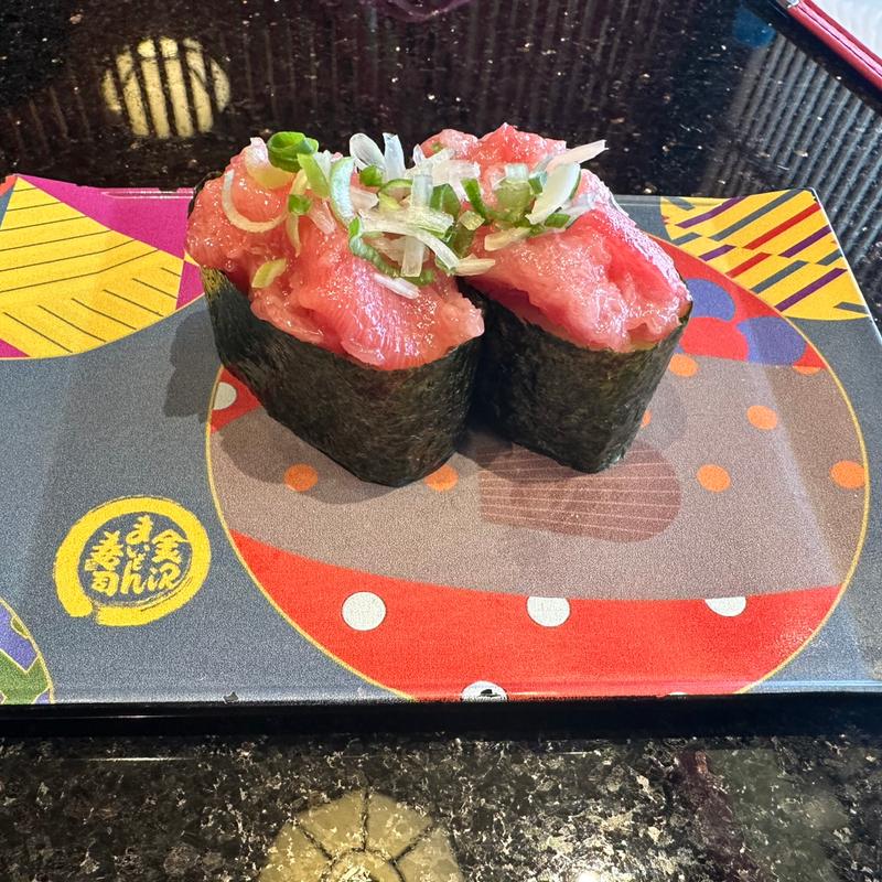 上とろたたき軍艦(金沢まいもん寿司 夙川グリーンプレイス店)