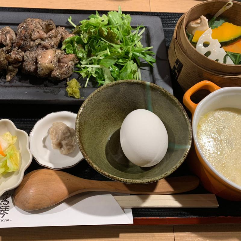 炭火焼き鳥ランチ(焼き鳥 鳥琴 本町店)