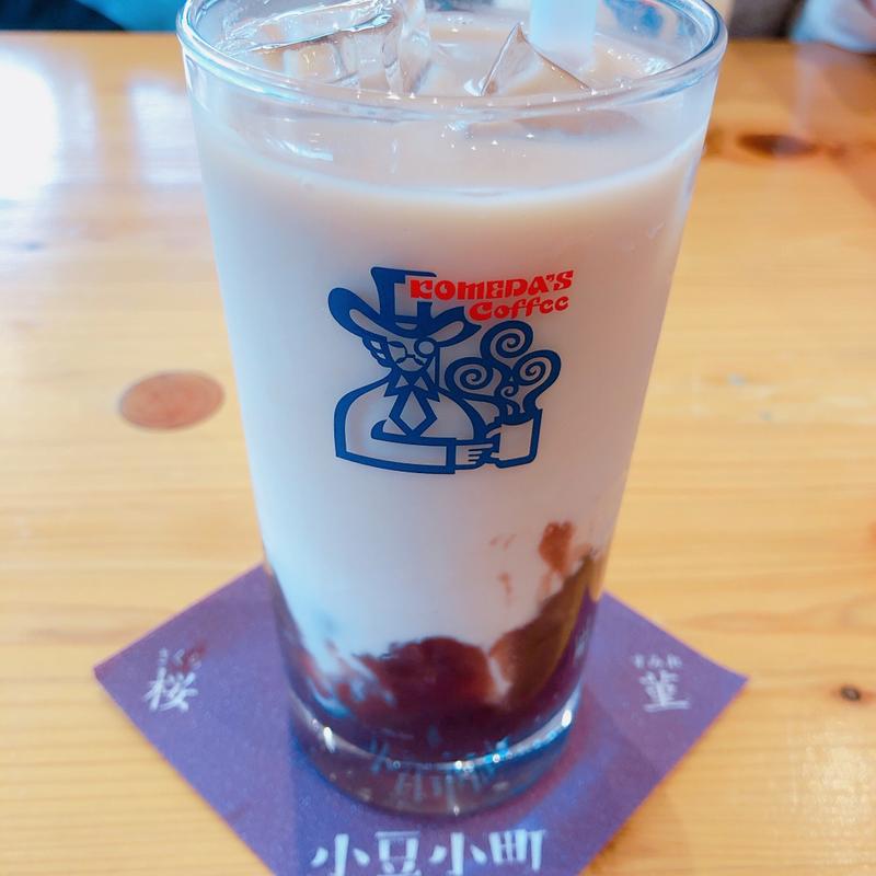 小豆小町 桜(コメダ珈琲店 もりのみやキューズモールBASE店)