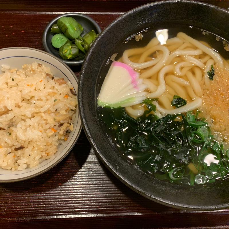 かやく定食(手打ちうどん吉野 )