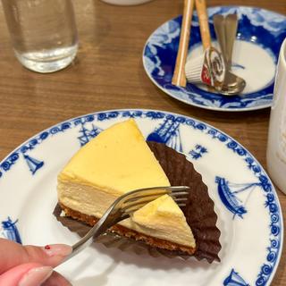ベイクドチーズケーキ(三本珈琲店 新千歳空港国内線店)