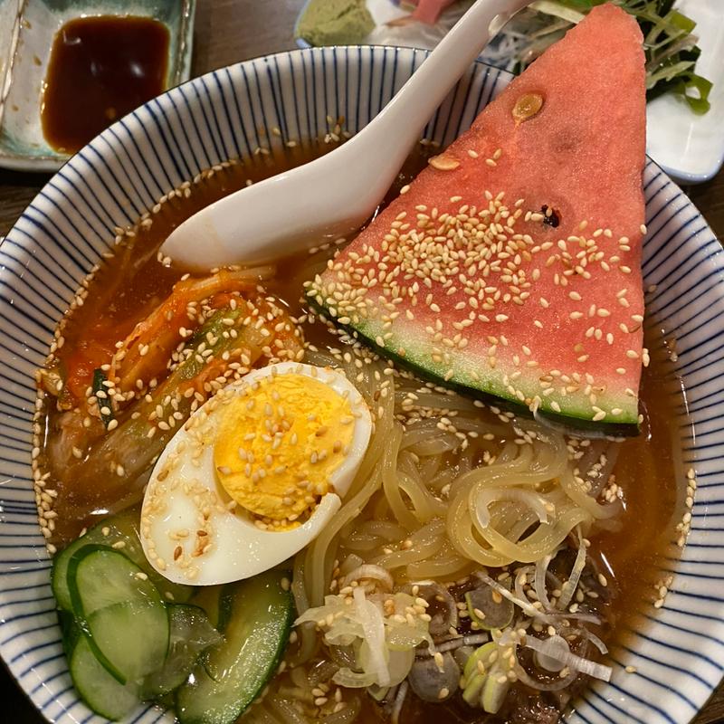 冷麺(季節料理 加乃)