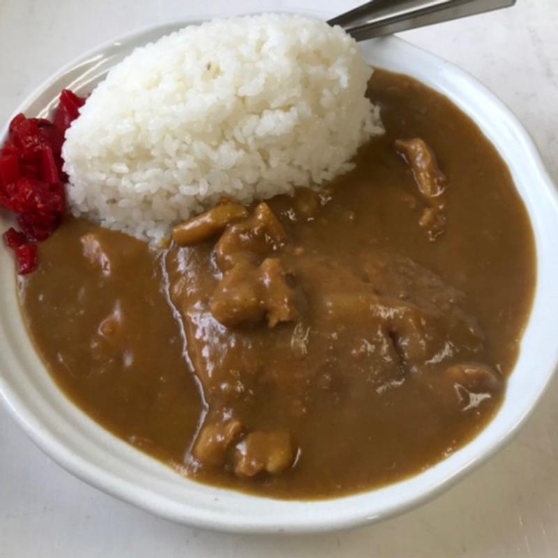 カツカレーライス(大衆食堂とみ)