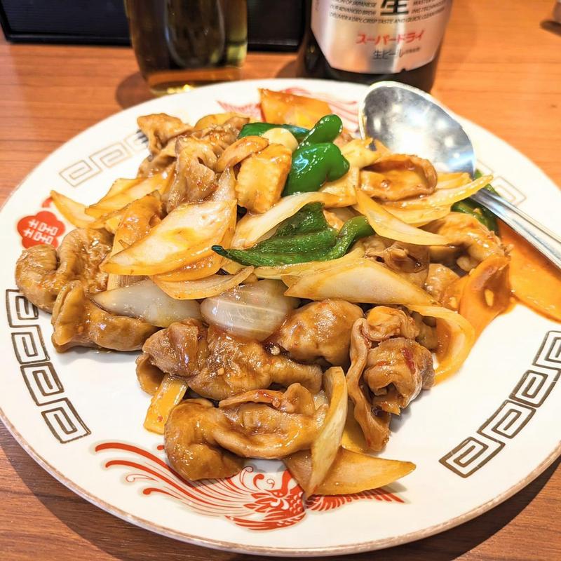 モツの四川炒め(福家)