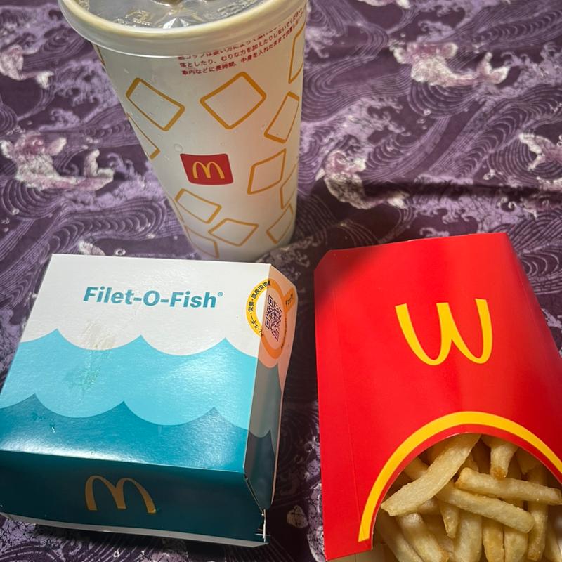 フィレオフィッシュセット(マクドナルド ４号線草加西町店)