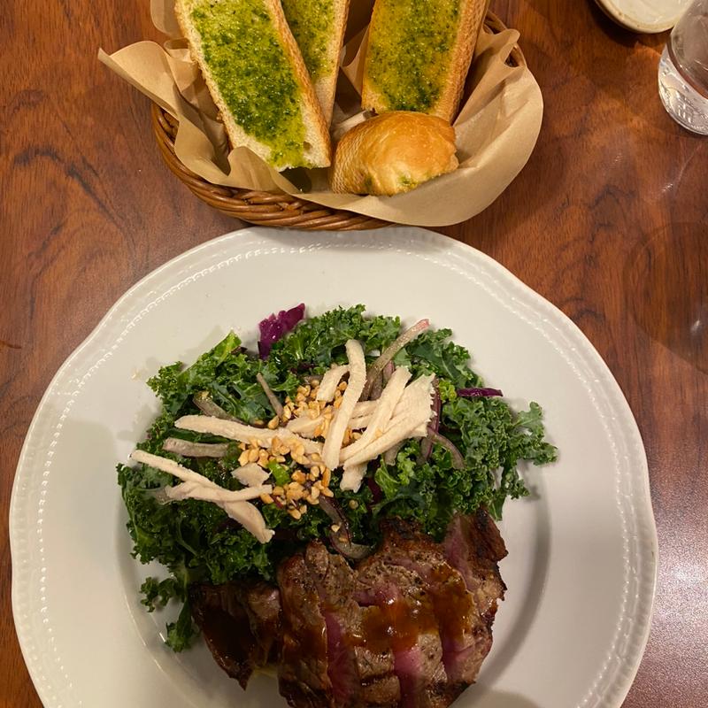 サーロインサラダ(ロイヤルホスト堺長曽根店)