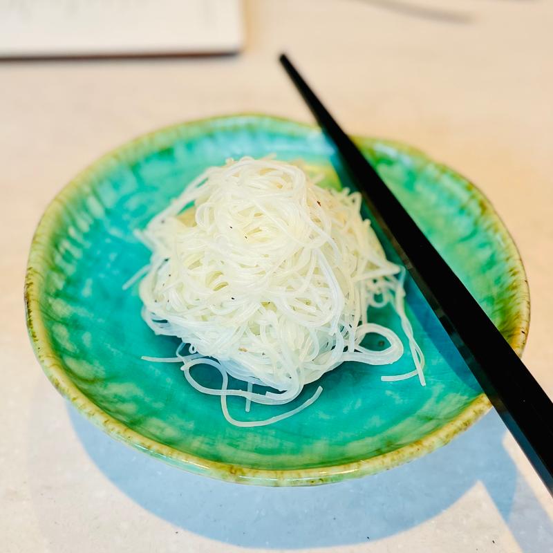 ビーフン　トリュフ塩(CINA New Modern Chinese 恵比寿本店)