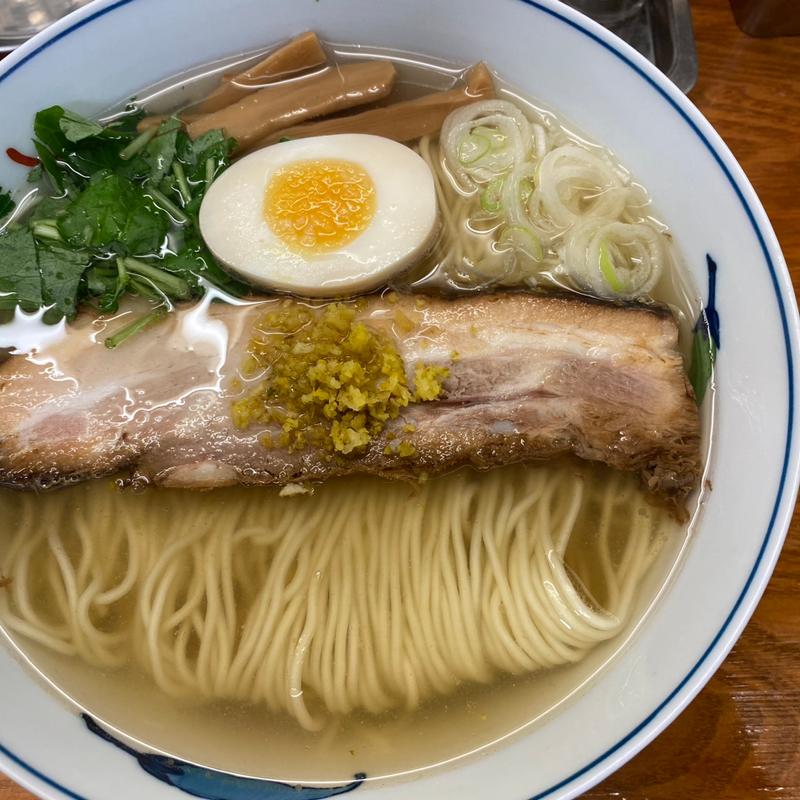 和風柚子柳麺(麺屋 ひょっとこ )