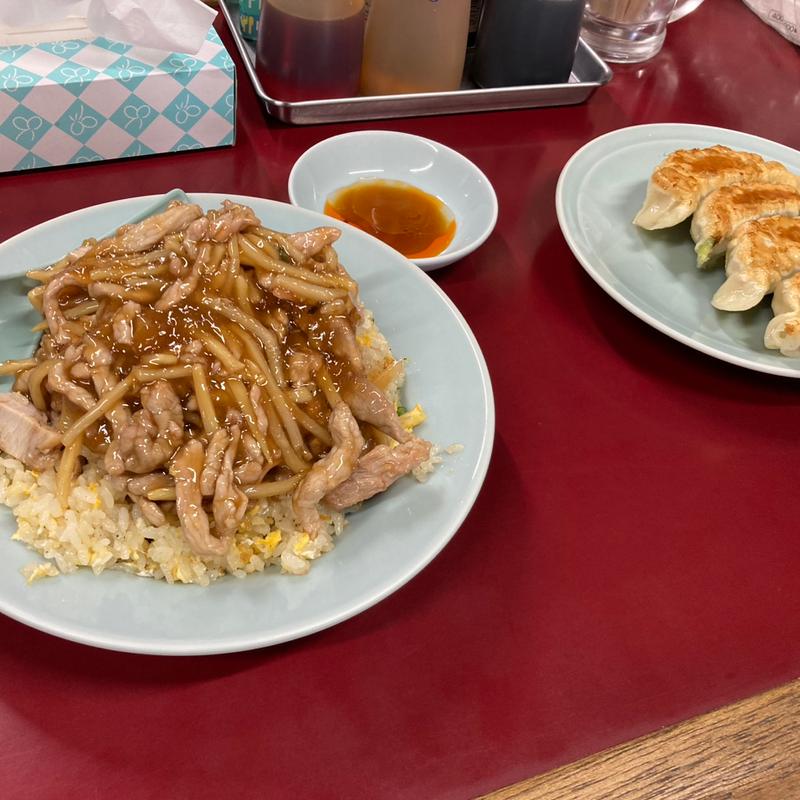 肉あんかけ炒飯(大門)