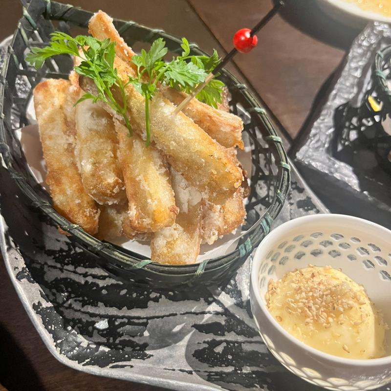 揚げごぼう(旅篭)