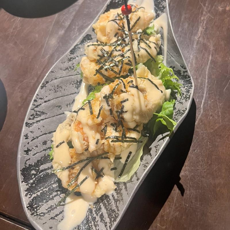 海老のマヨネーズソース(旅篭)