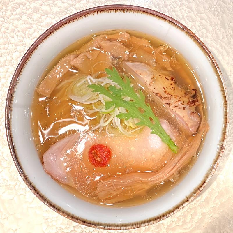 地鶏そば 白醤油(麺屋さすけ本店)