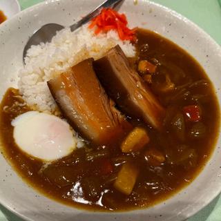 豚角煮カレー(新世界菜館 （シンセカイサイカン）)