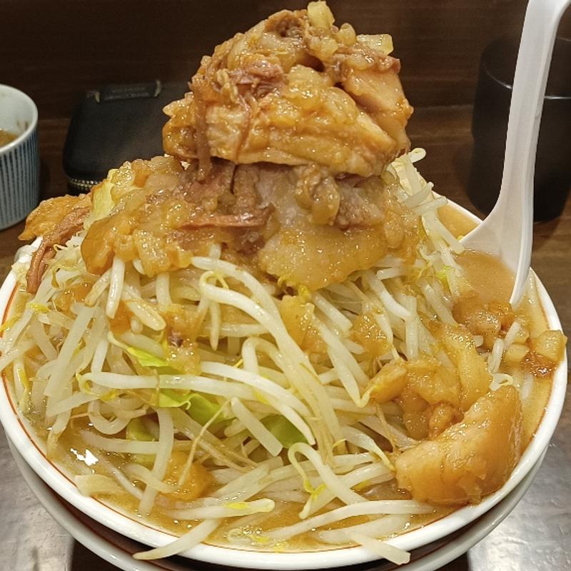 ラーメン(男気らーめん アカギ 新田木崎店)