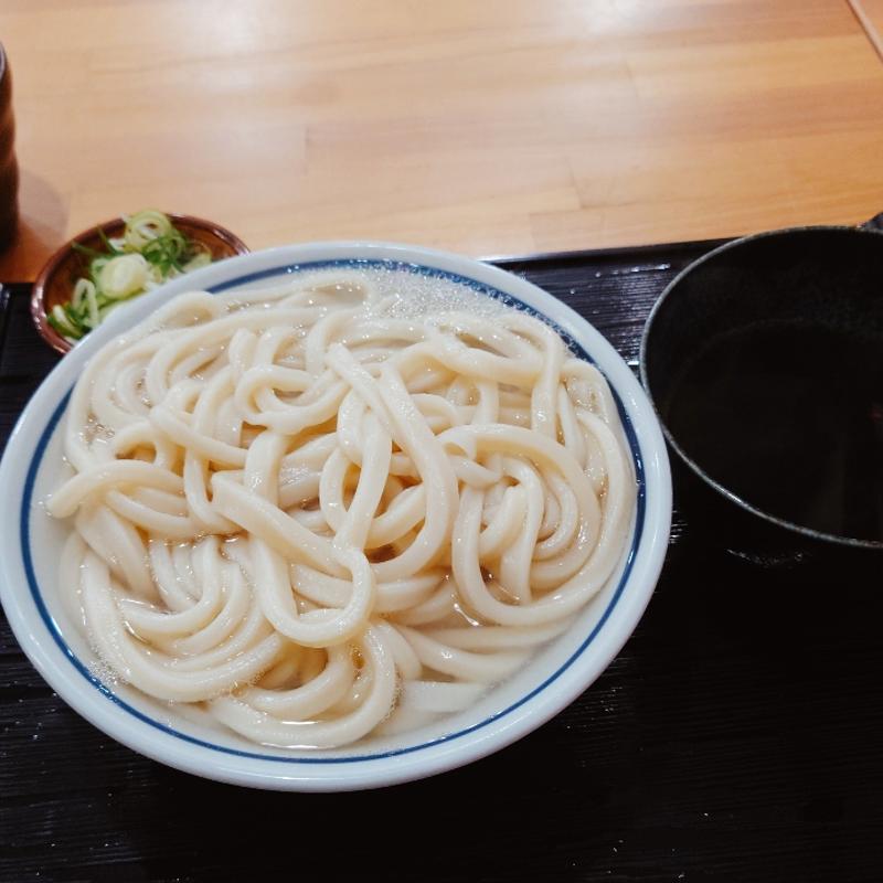 湯だめうどん　大盛(真正手打ち讃岐うどん いなせや)