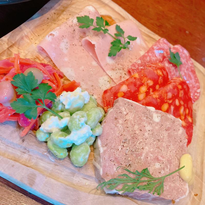 前菜六種盛り合わせ(ブッチャー・リパブリック 横浜赤レンガ シカゴピザ ＆ ビア)