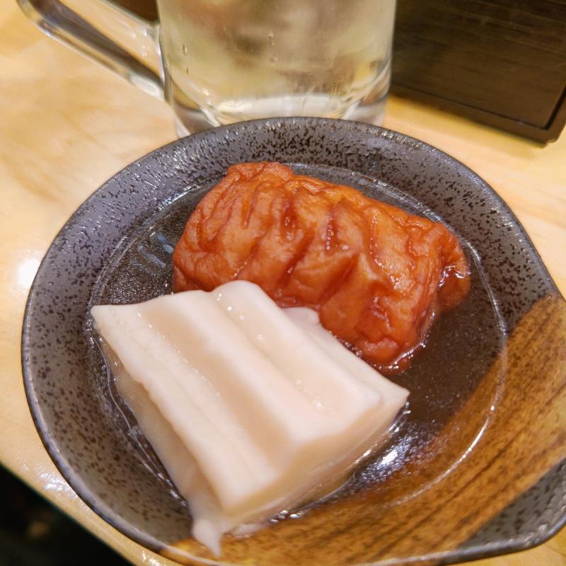 ちくわぶ・焼売(ハイスタ 大衆酒場 杯スタンド)