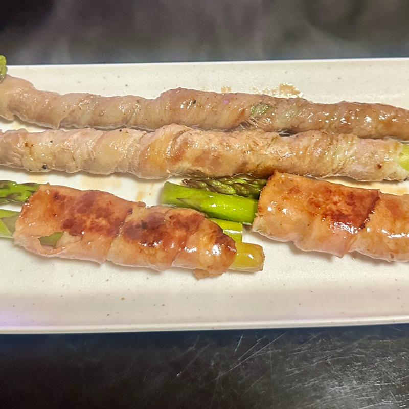 アスパラ肉巻き&アスパラベーコン巻き(ベルクス 東墨田店)