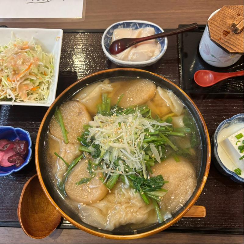 せりわんたんうどん(鮮彩washoku いちりん)