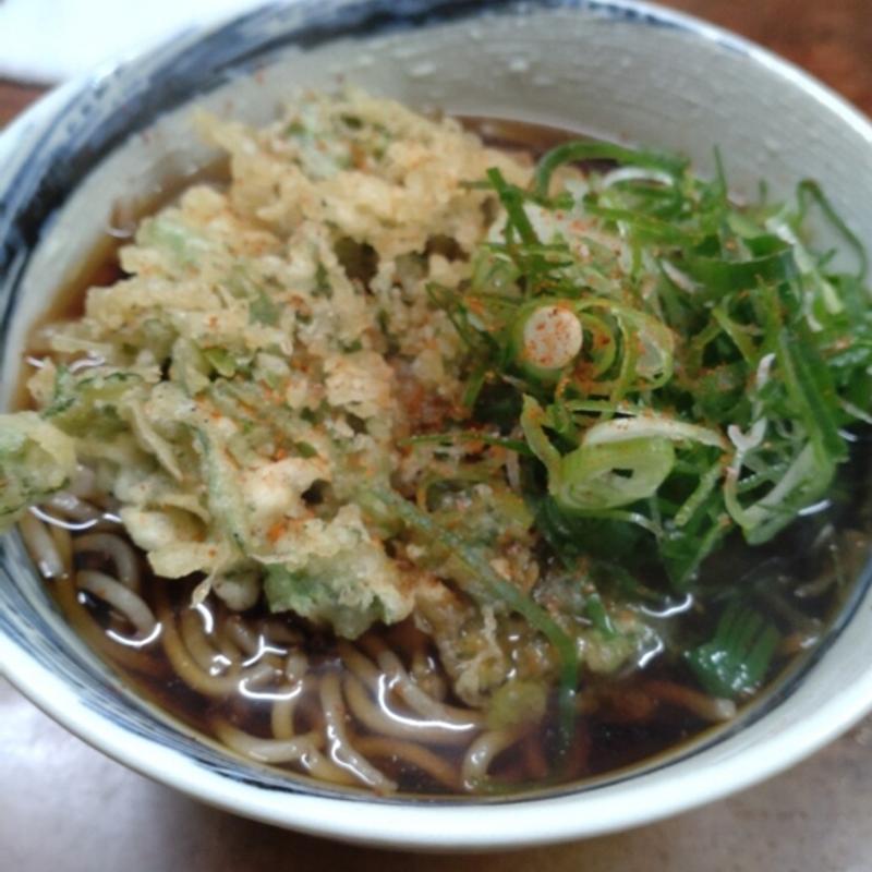 春菊天そば(そば処 寅さん)