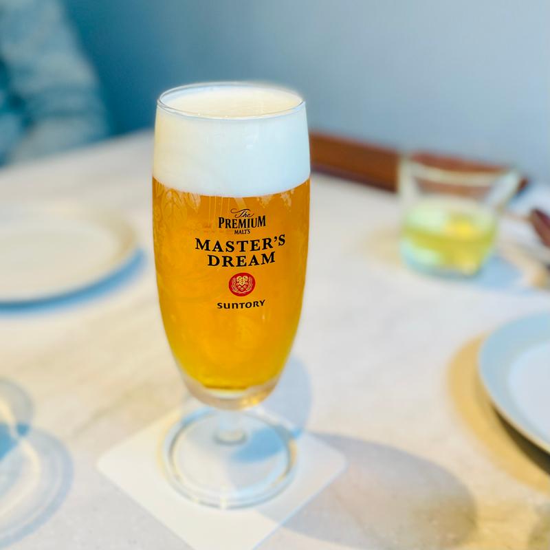 ザ・プレミアム・モルツ マスターズドリーム(CINA New Modern Chinese 恵比寿本店)