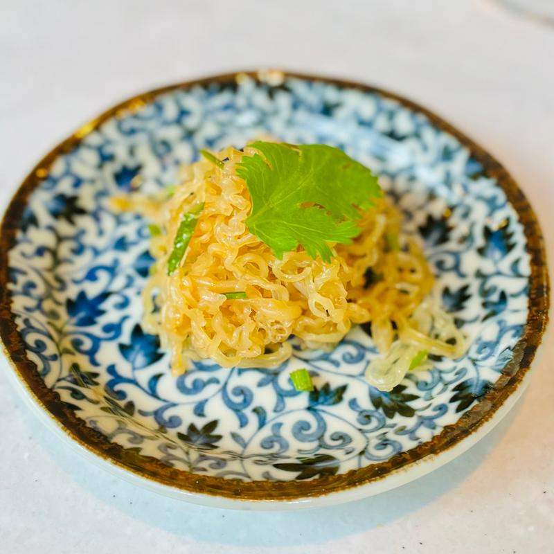 牡丹コース　クラゲとパクチーの和え物(CINA New Modern Chinese 恵比寿本店)