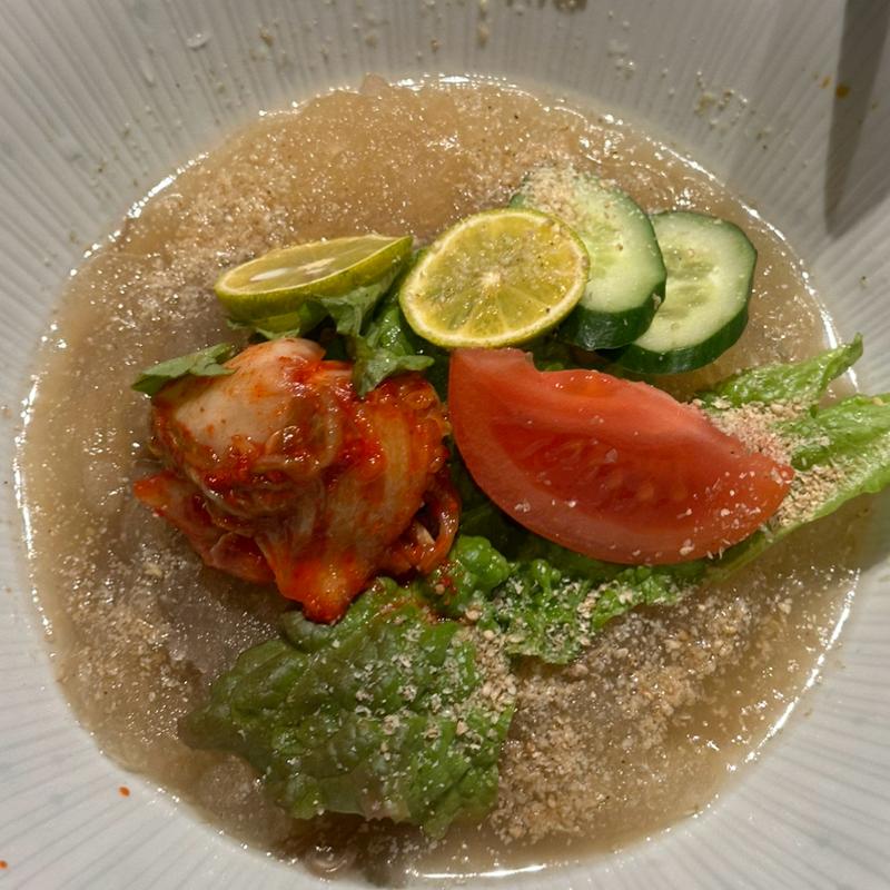 冷麺(焼肉　㐂舌　きたん)