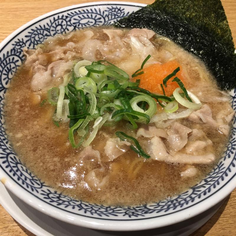 熟成醤油ラーメン肉そば(丸源ラーメン 尼崎アマドゥ店)
