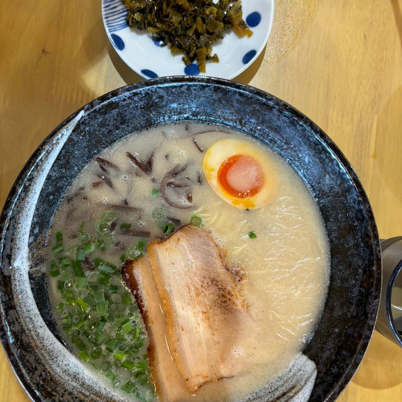 とんこつラーメン(うどん処 ひら田)