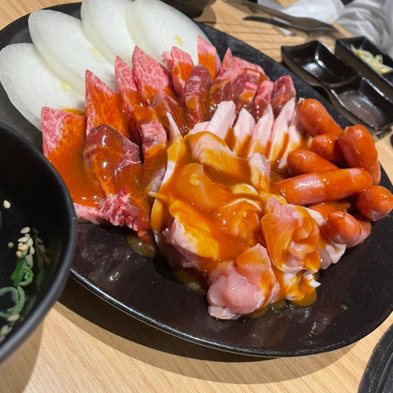 ミックスランチ(黒毛和牛 牛の膳 本町)