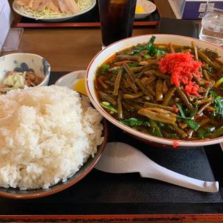 満州にらラーメン(さかえや 本店 （満州にらラーメン）)