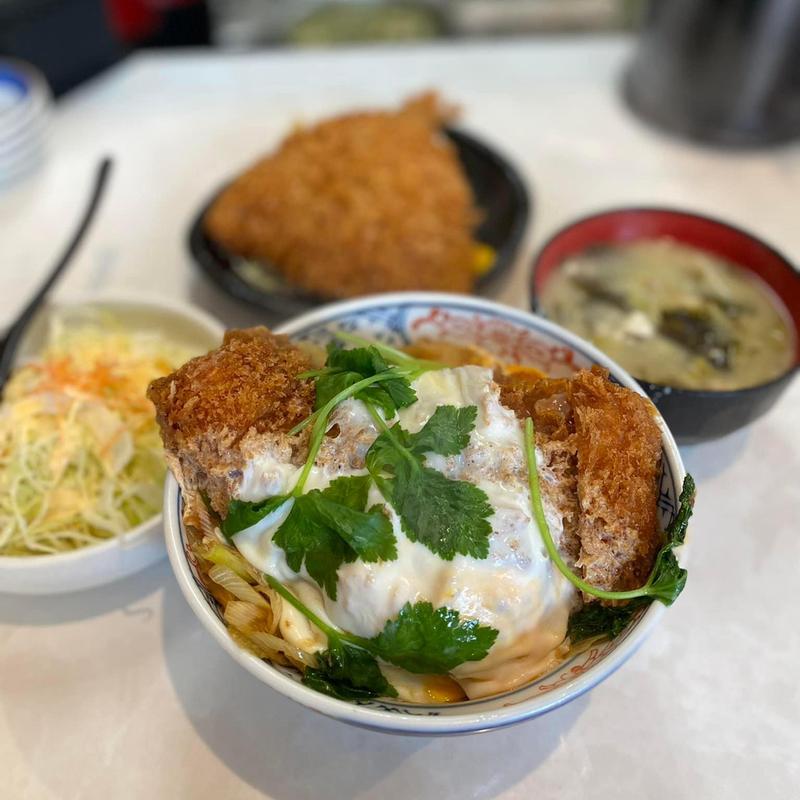 かつ丼 アジフライ(まるやま食堂 )