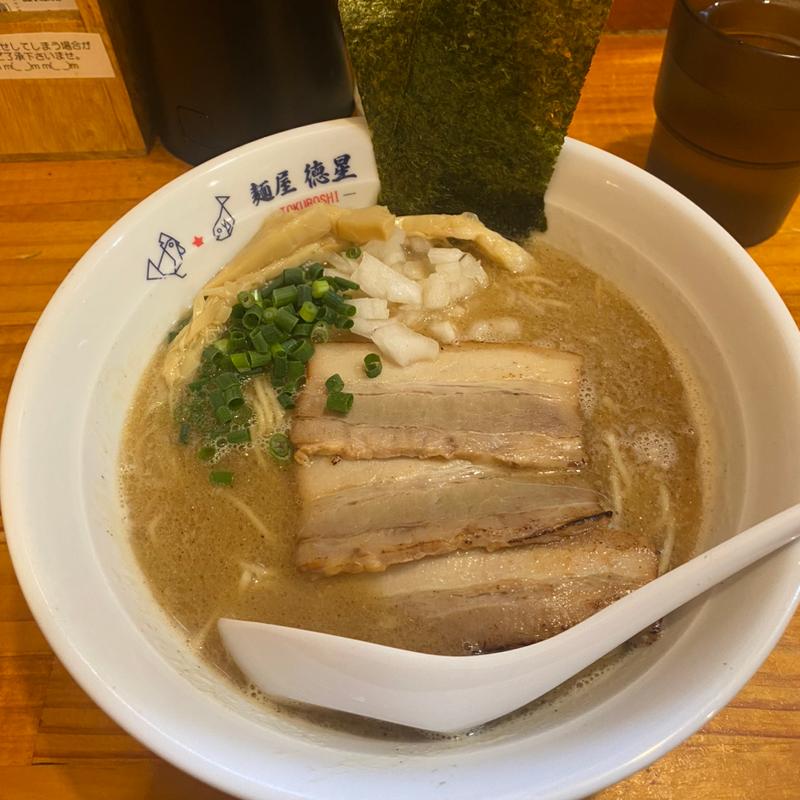 超濃厚煮干つけめん(煮干し中華そば　麺屋　徳星)