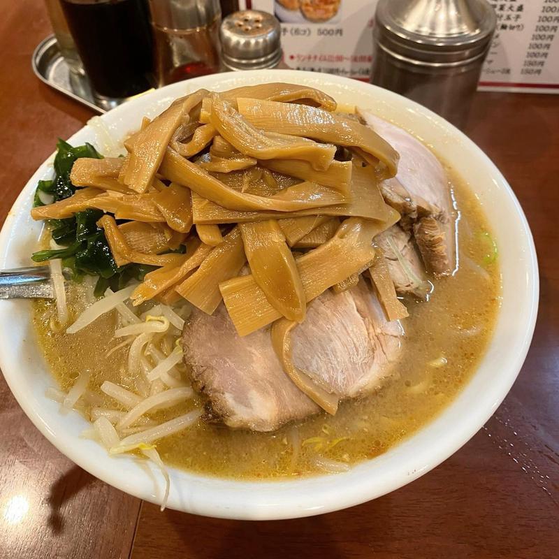 味噌ラーメン チャーシュー メンマ(えぞ菊 御徒町店 （えぞぎく）)