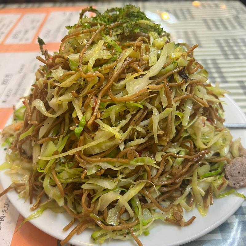 ミックス焼きそば 特盛(火の車 )