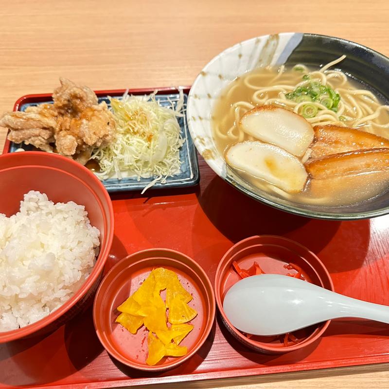 沖縄そば定食(ジョイフル おもろまち店 )