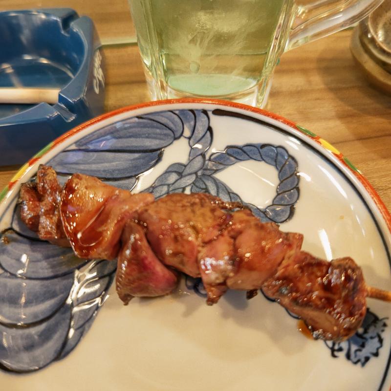 鶏白レバー串(串ひろ)