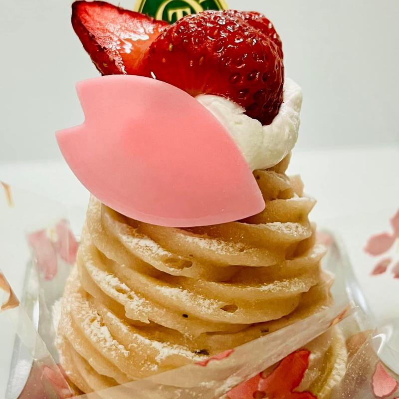 ココアで桜モンブラン(新宿高野 ニュウマン新宿店)