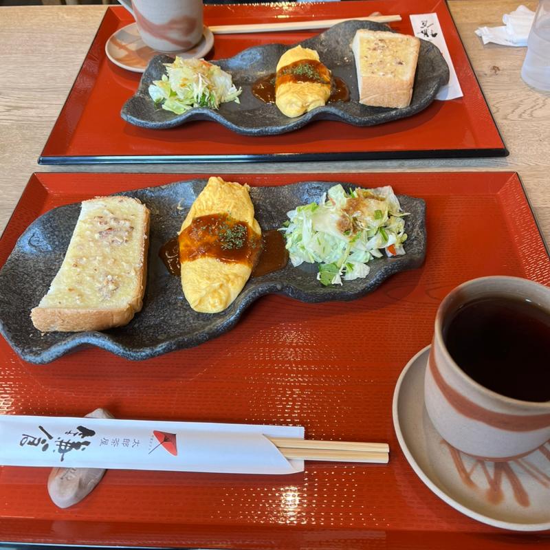 アーモンドトースト(町家カフェ 太郎茶屋鎌倉 大牟田店)