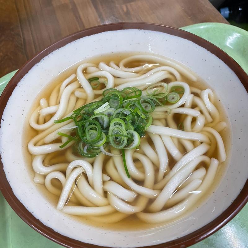 かけうどん(三角茶屋豊吉うどん JR宮崎店 （さんかくちゃやとよきちうどん）)